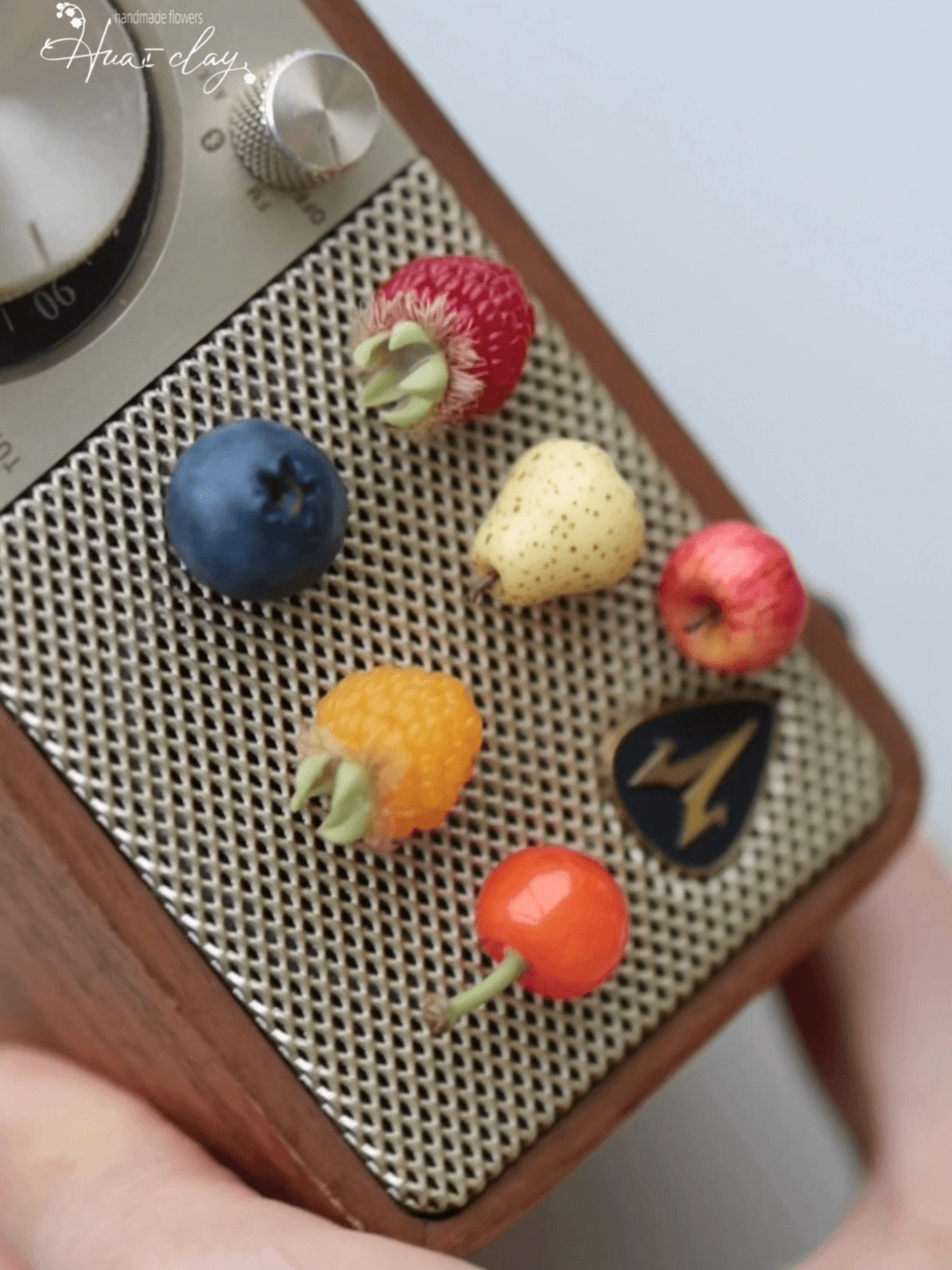 Clay magnetic stickers