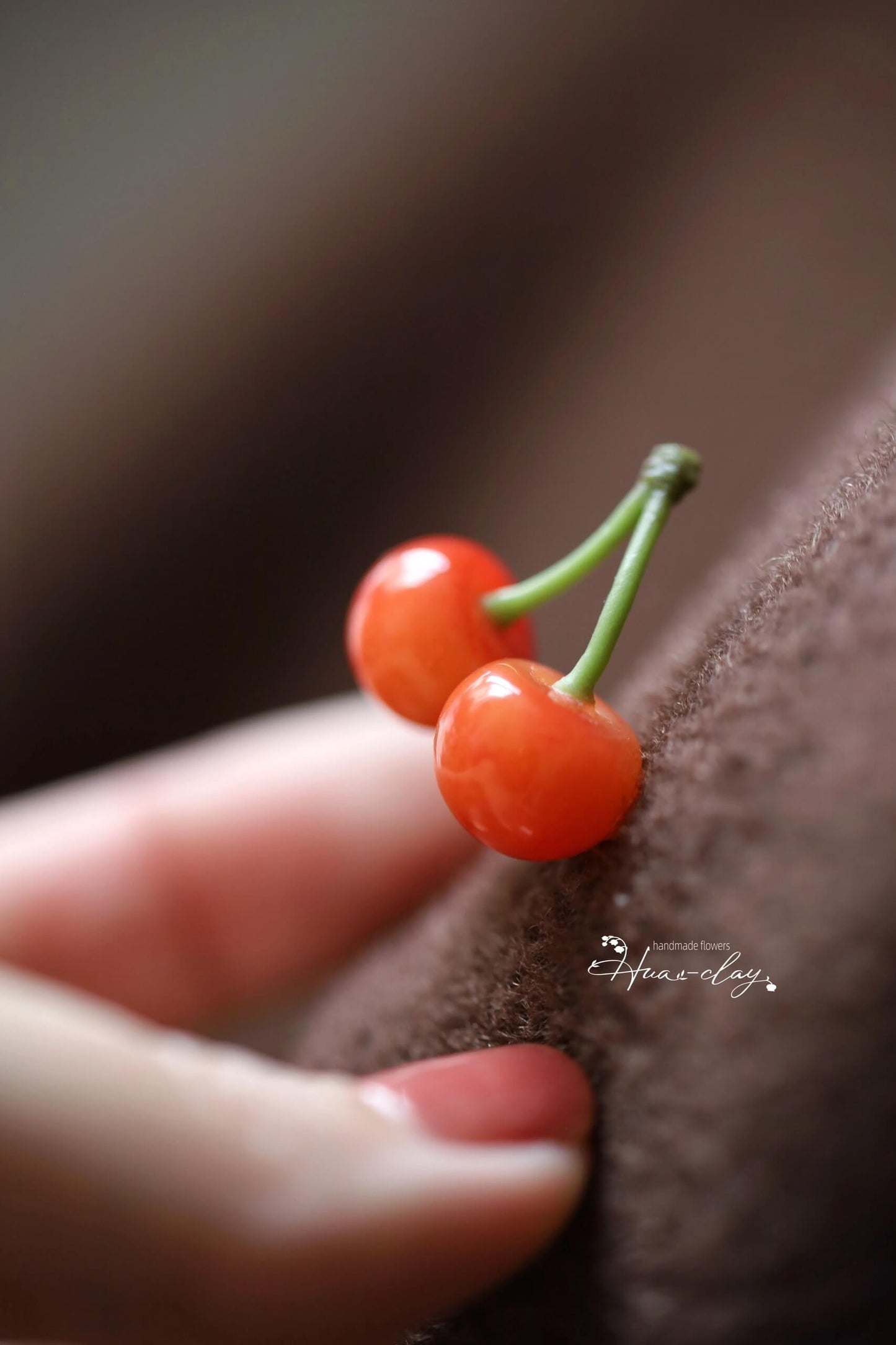 Cherry Brooch