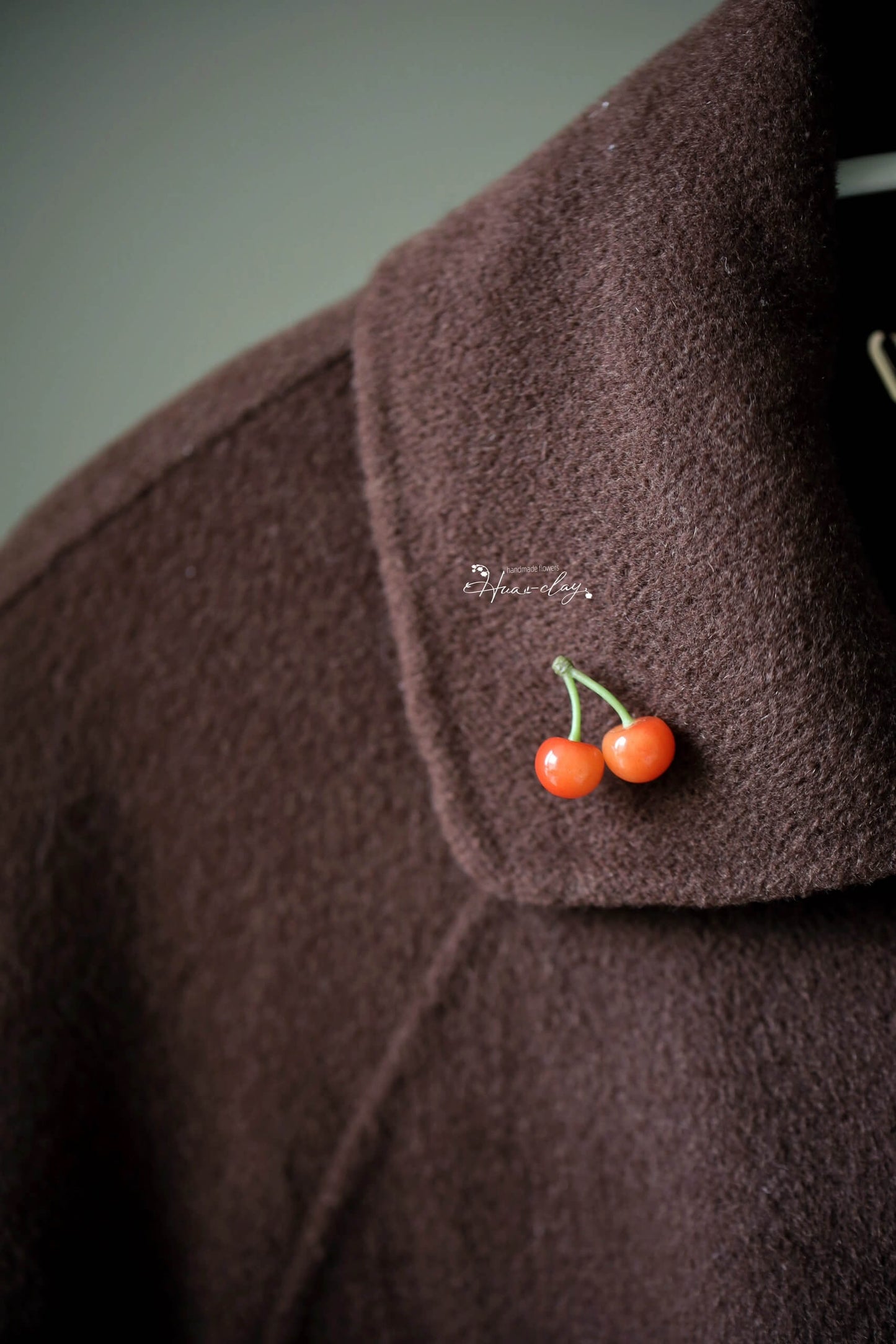 Cherry Brooch