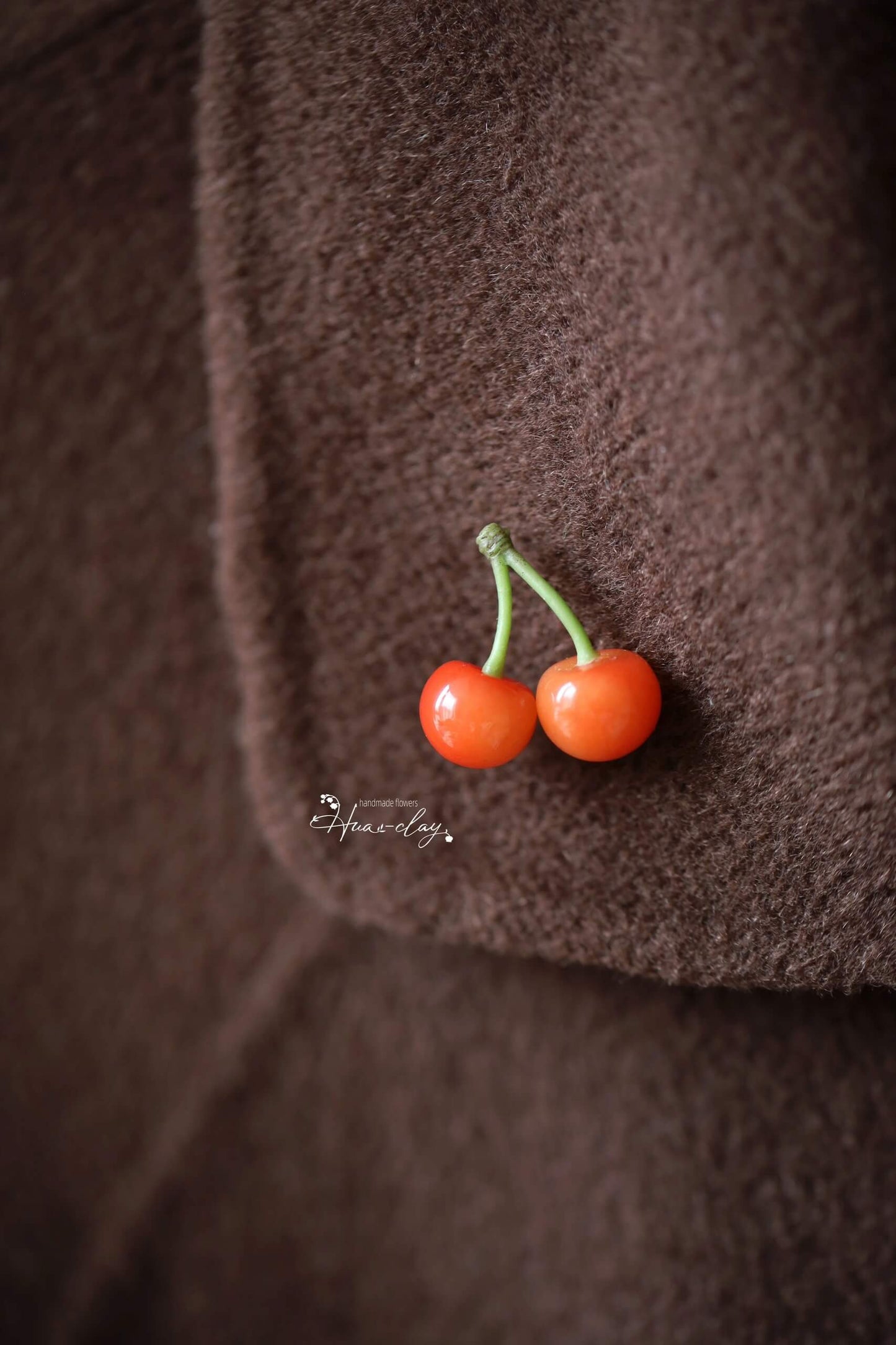 Cherry Brooch