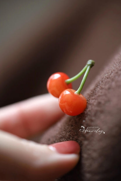 Cherry Brooch