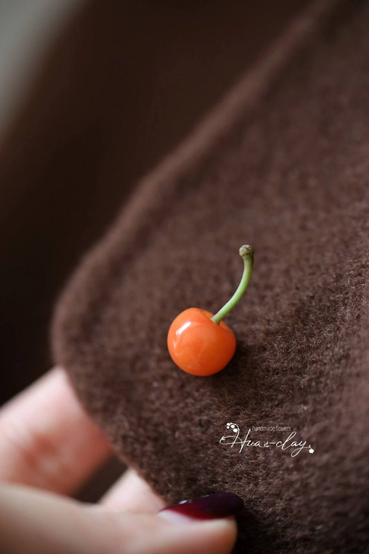 Cherry Brooch