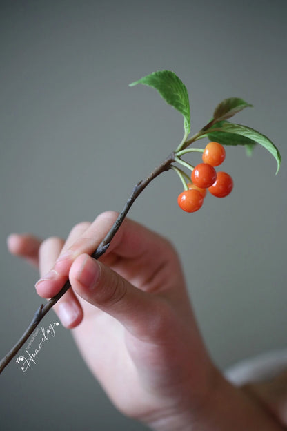 Cherry Hairpin